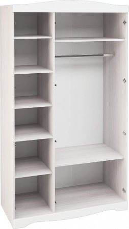 Спальный гарнитур Флора МДФ Белый софт/Ясень анкор светлый