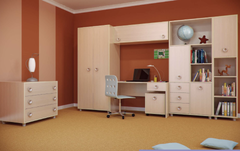 Детский Гарнитур Марс Вариант №4 Белфорт