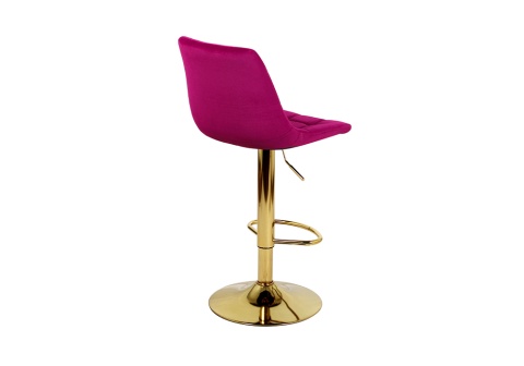 Стул барный Дижон малиновый