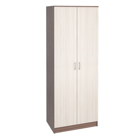 Шкаф Рига 2-х Створчатый ШК-20 с Полками Разные Цвета (Ш-800 х В-2120 х Г-520 мм)